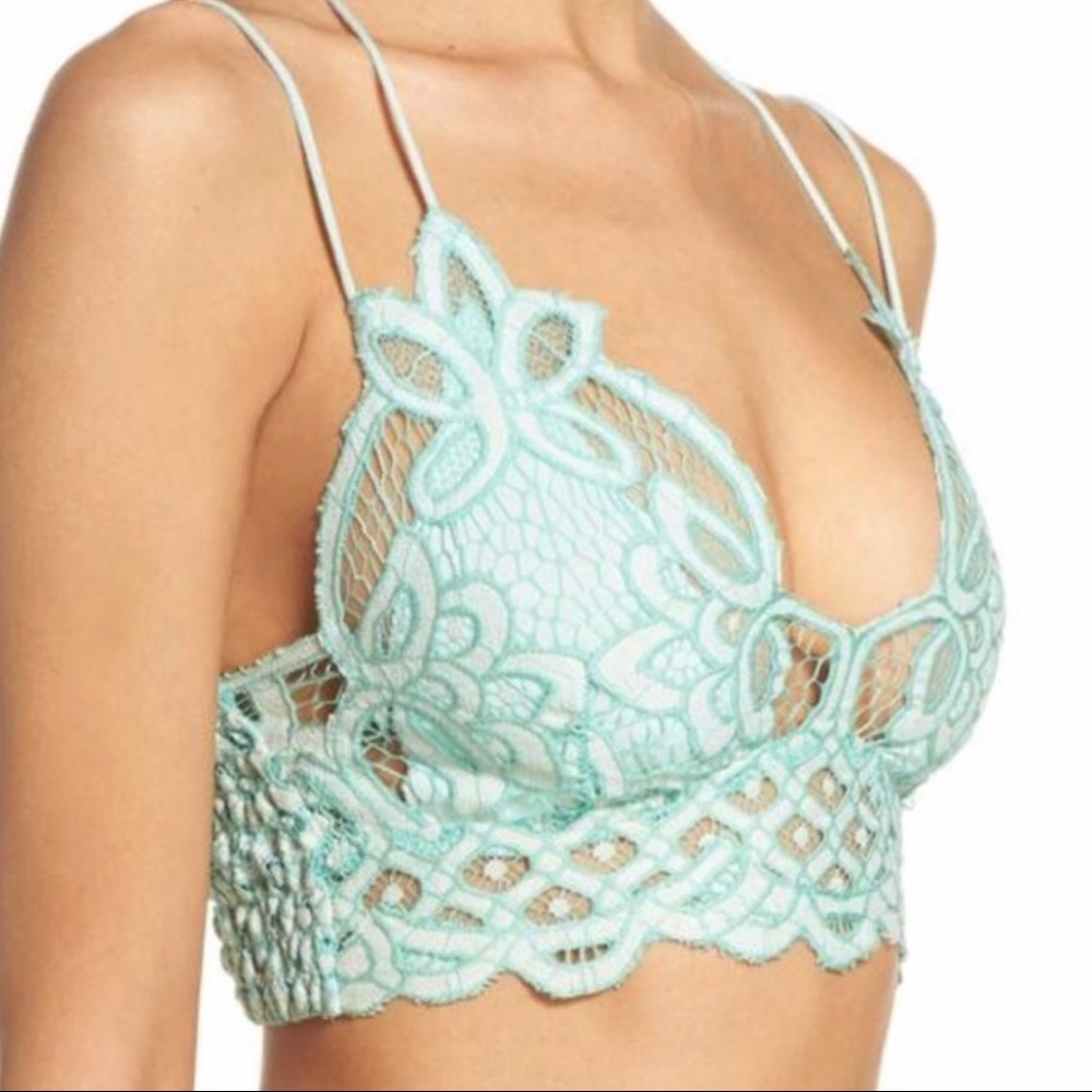 Free People {FP One} Adella Long Line Bralette